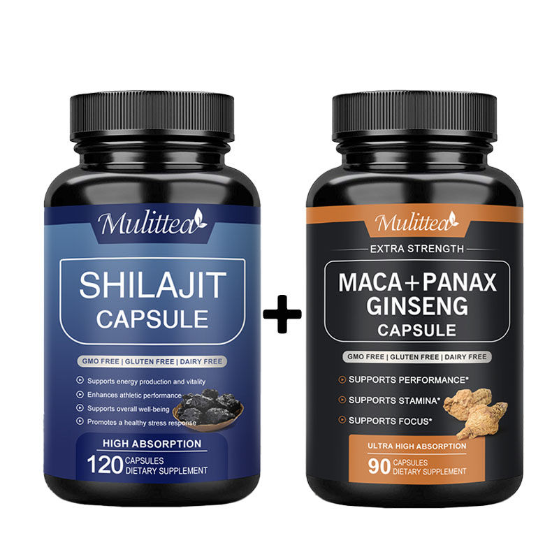 Organic Shilajit + Maca Root Capsules – Natural Energy & Hormone Balance Supple - Image 6