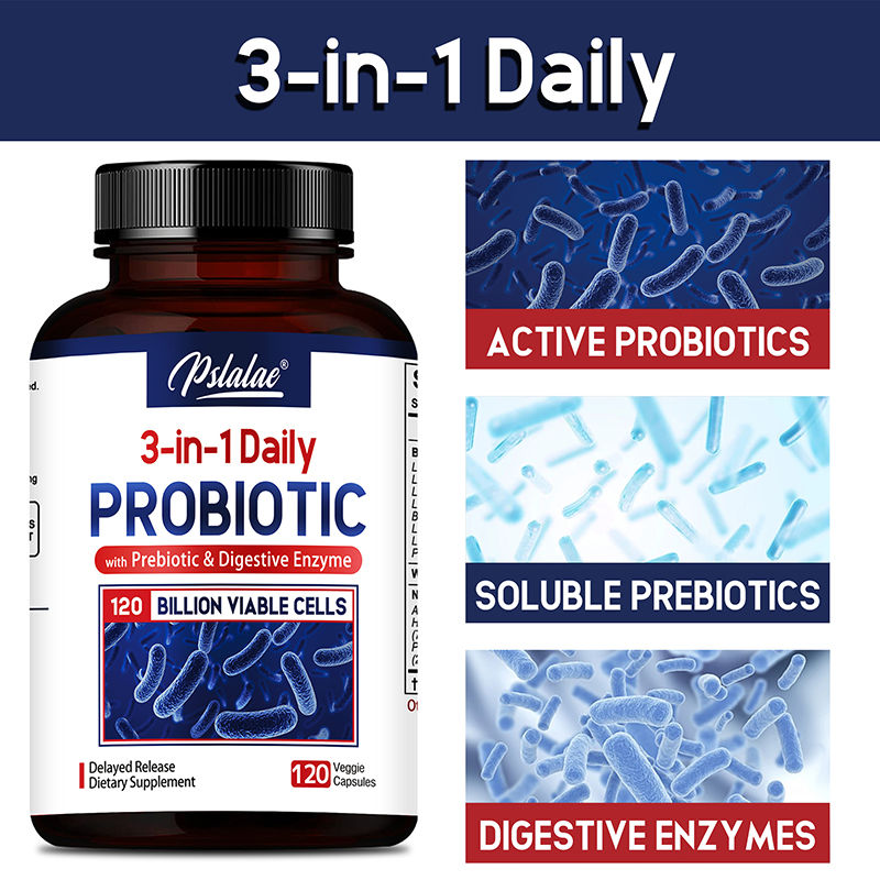 Probiotics + Prebiotics + Digestive Enzymes – Gut Health & Immunity Support | 3 - Image 8