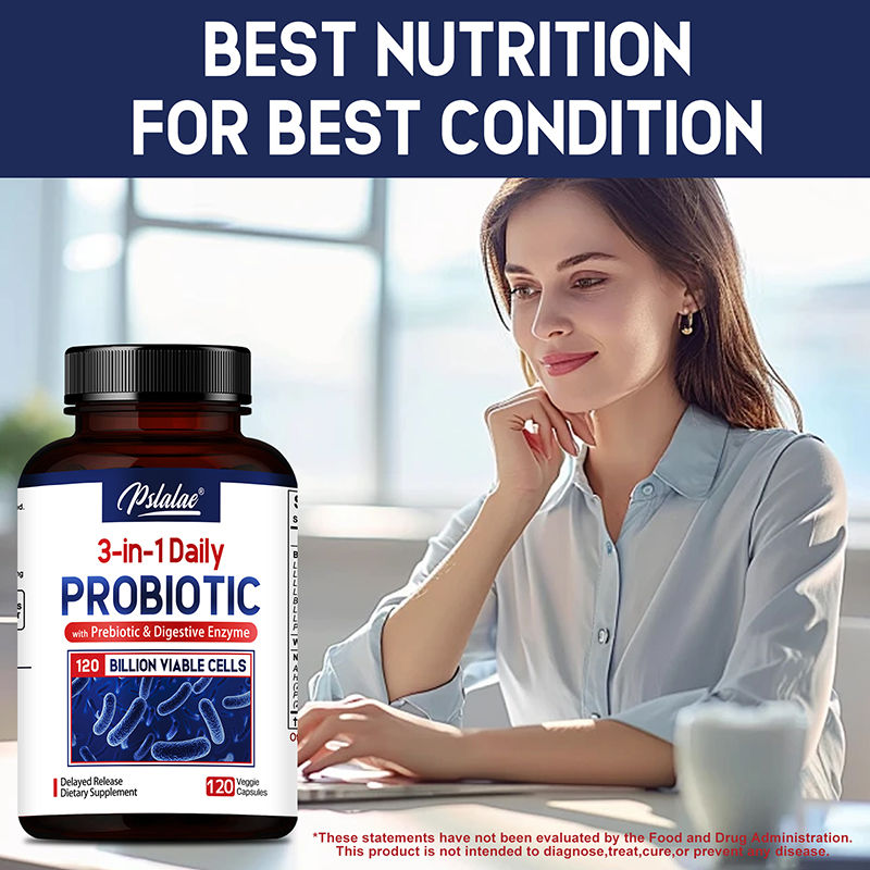 Probiotics + Prebiotics + Digestive Enzymes – Gut Health & Immunity Support | 3 - Image 9