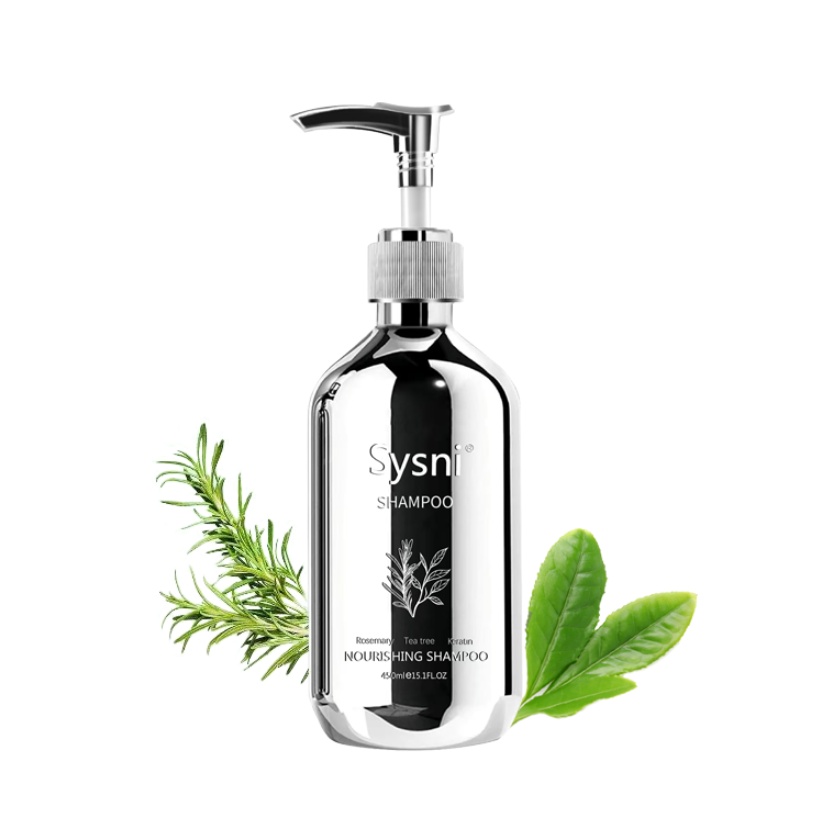Sysni Organic Rosemary & Tea Tree Shampoo – Keratin-Enriched Nourishing Shampoo for Strength, Smoothness & Healthy-Looking Hair - Image 4