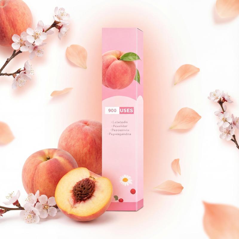NEON Portable Aromatherapy Inhaler – Peach & Berry Herbal Aroma Stick for Refreshing Breathing & Daily Relaxation - Image 3