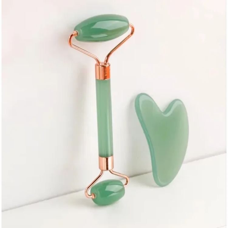 Gua Sha Facial & Body Massage Stone – 2PCS Natural Resin Scraping Tool for Relaxation, Self-Care & Skin Refreshing - Image 5