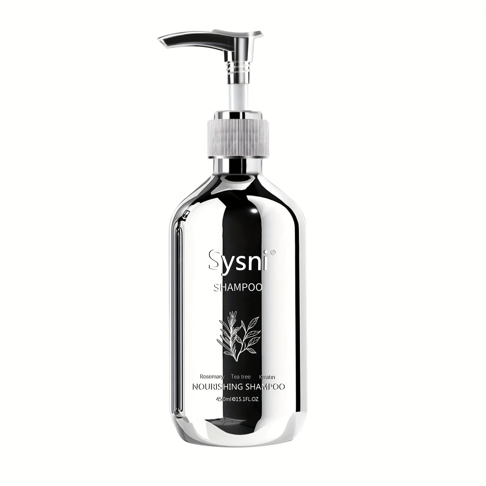 Sysni Organic Rosemary & Tea Tree Shampoo – Keratin-Enriched Nourishing Shampoo for Strength, Smoothness & Healthy-Looking Hair - Image 7