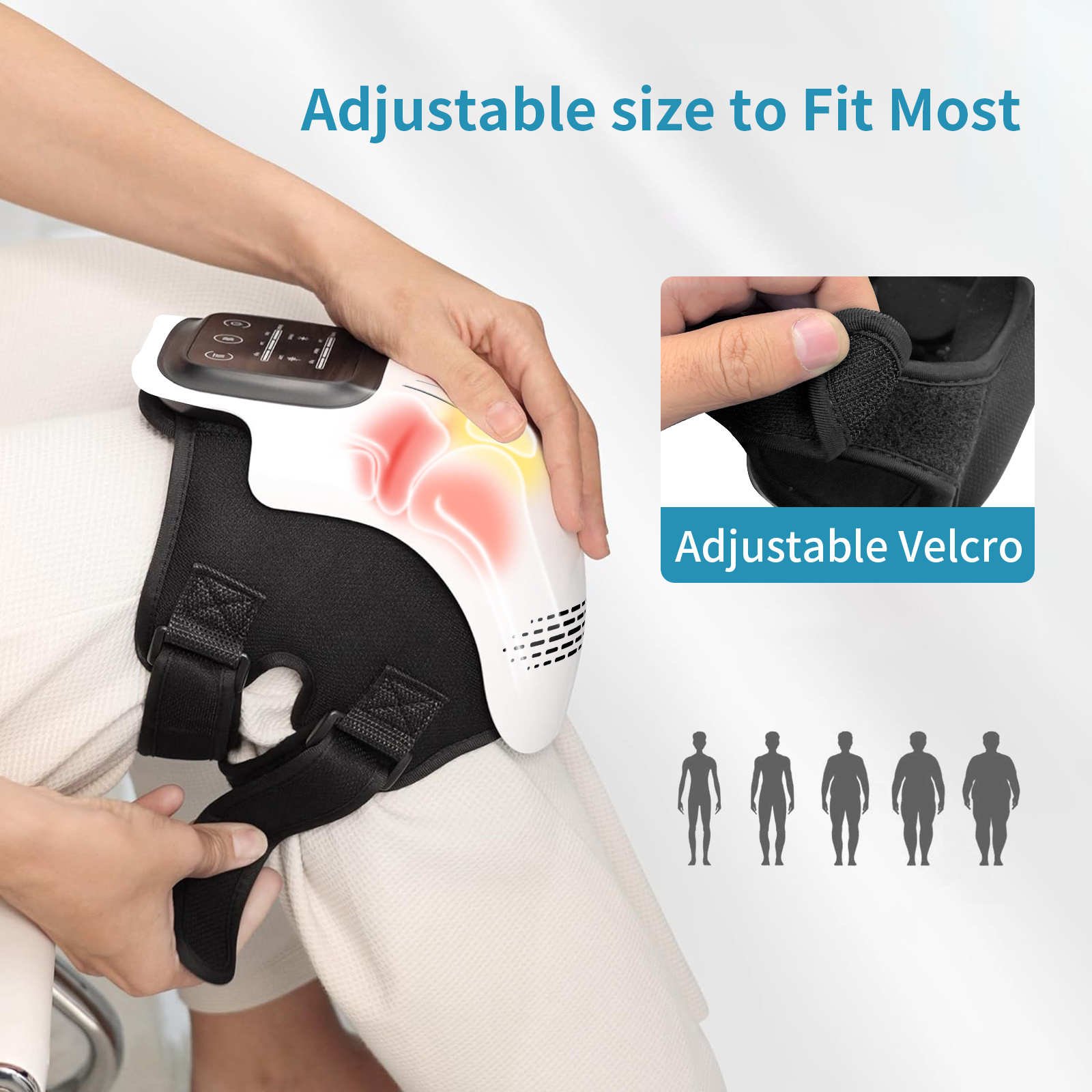 Intelligent Electric Knee Massager with Heat & Vibration - Image 3