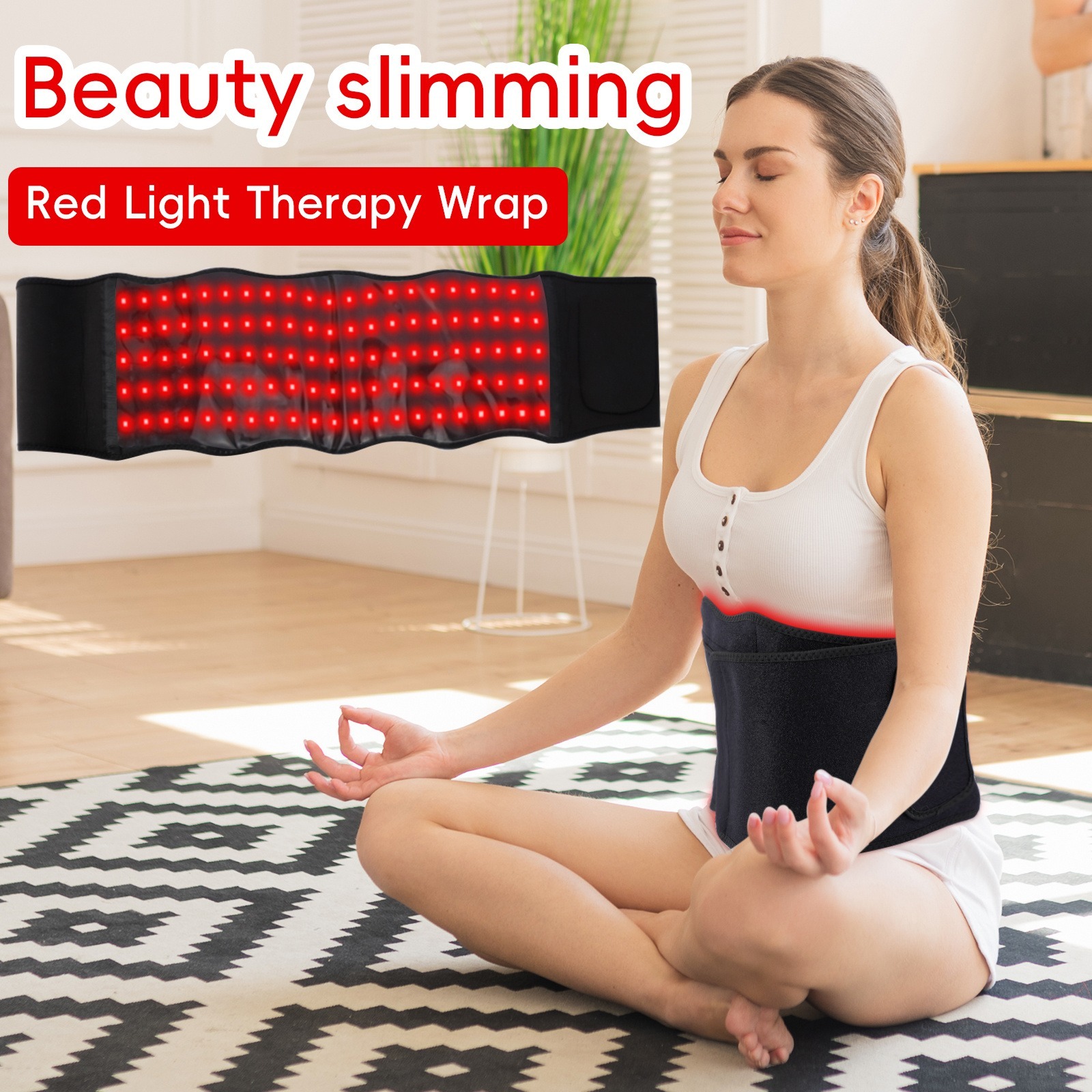 Portable Wearable Red Light Massage Belt - Image 3