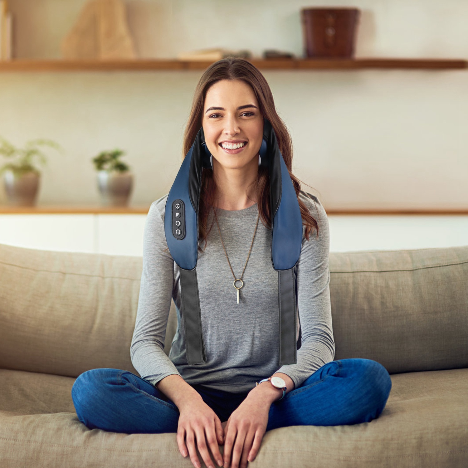 Electric Neck & Shoulder Massager with Infrared Heat - Image 5