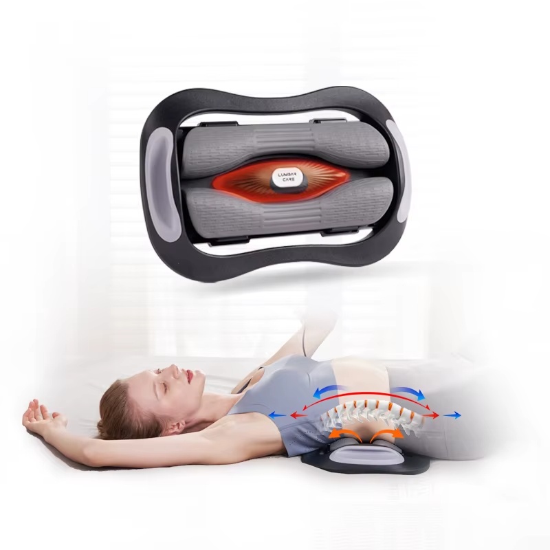 Electric Lumbar Traction Device – Constant Temperature Heat Therapy with Multi-Frequency Vibration for Pain Relief & Relaxation - Image 2